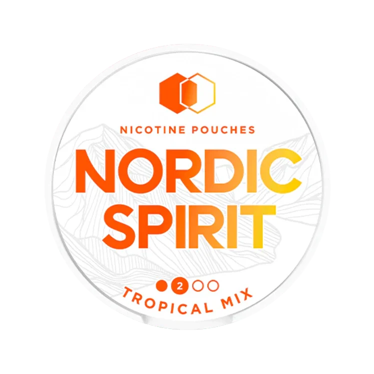Tropical Mix Regular nicotine pouch by Nordic Spirit snus