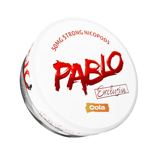 Exclusive Cola nicotine pouch by Pablo snus