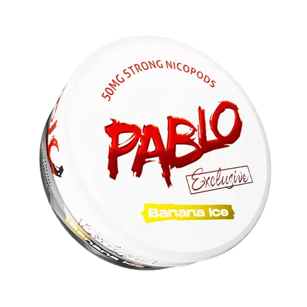 Exclusive Banana Ice nicotine pouch by Pablo snus