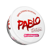 Exclusive Bubblegum nicotine pouch by Pablo snus