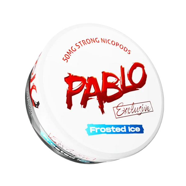 Exclusive Frosted Ice nicotine pouch by Pablo snus