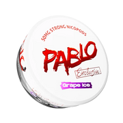 Exclusive Grape Ice nicotine pouch by Pablo snus