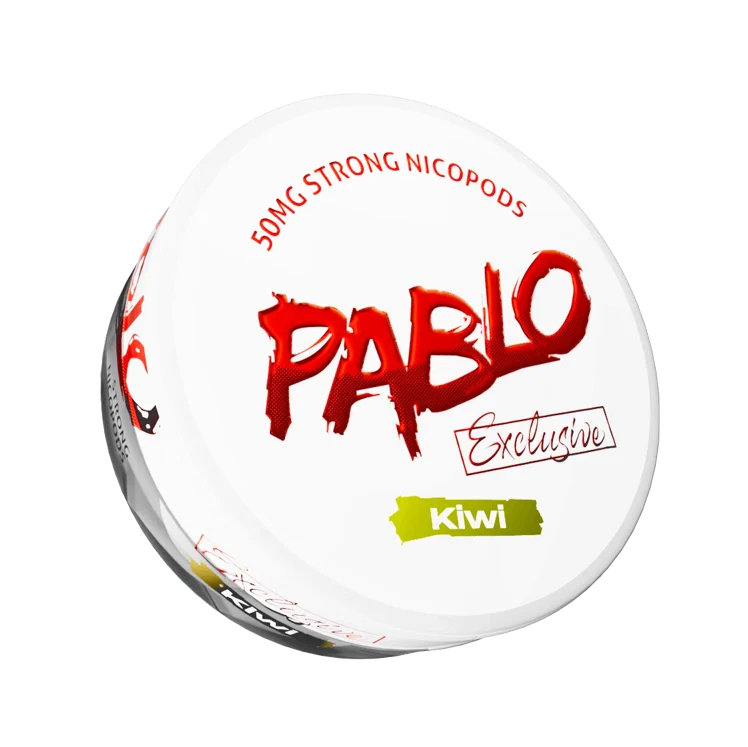 Exclusive Kiwi nicotine pouch by Pablo snus