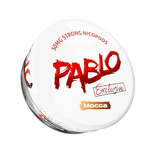 Exclusive Mocca nicotine pouch by Pablo snus