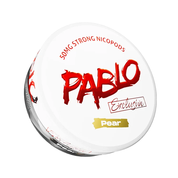 Exclusive Pear nicotine pouch by Pablo snus