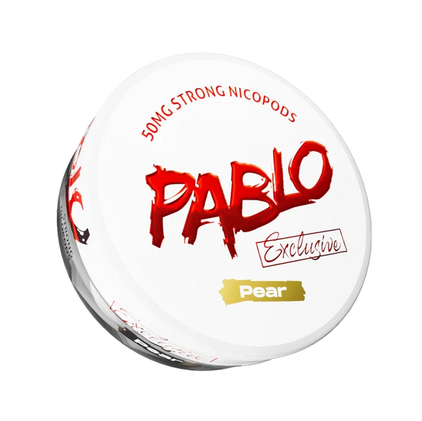 Exclusive Pear nicotine pouch by Pablo snus