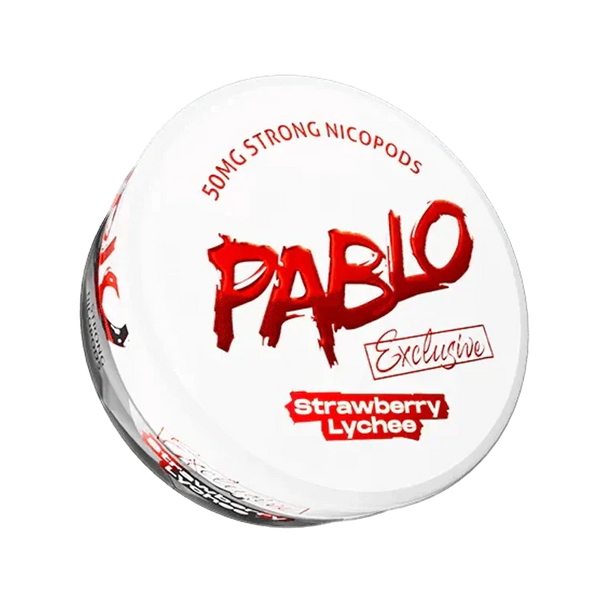Exclusive Strawberry Lychee nicotine pouch by Pablo snus