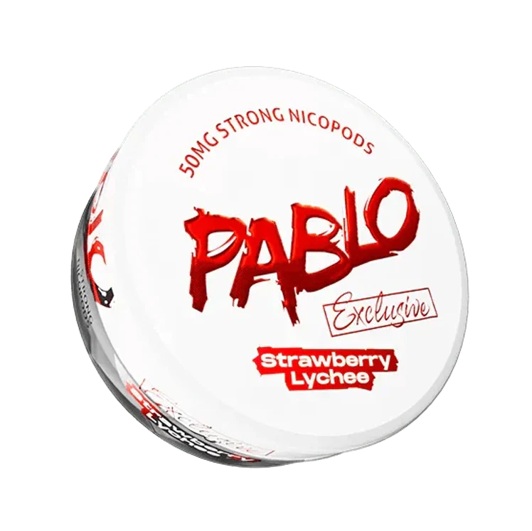 Exclusive Strawberry Lychee nicotine pouch by Pablo snus