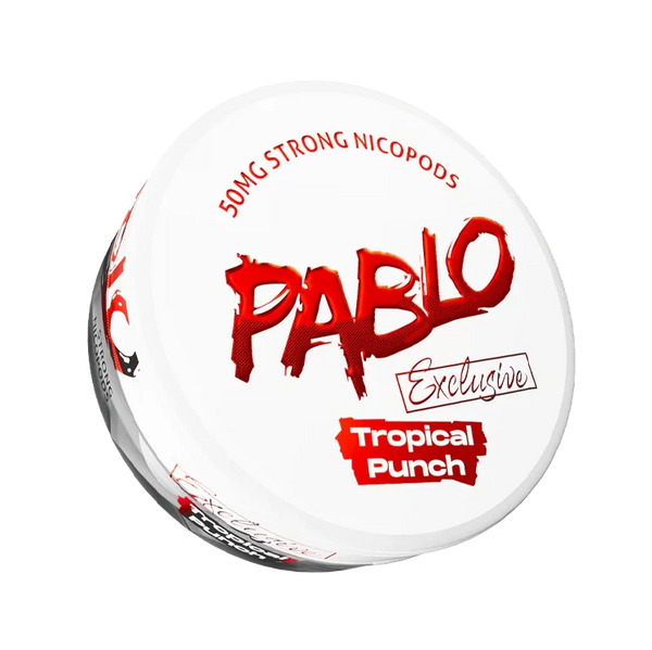 Exclusive Tropical Punch nicotine pouch by Pablo snus