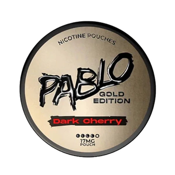 Gold Dark Cherry nicotine pouch by Pablo snus