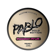 Gold Passion Fruit nicotine pouch by Pablo snus