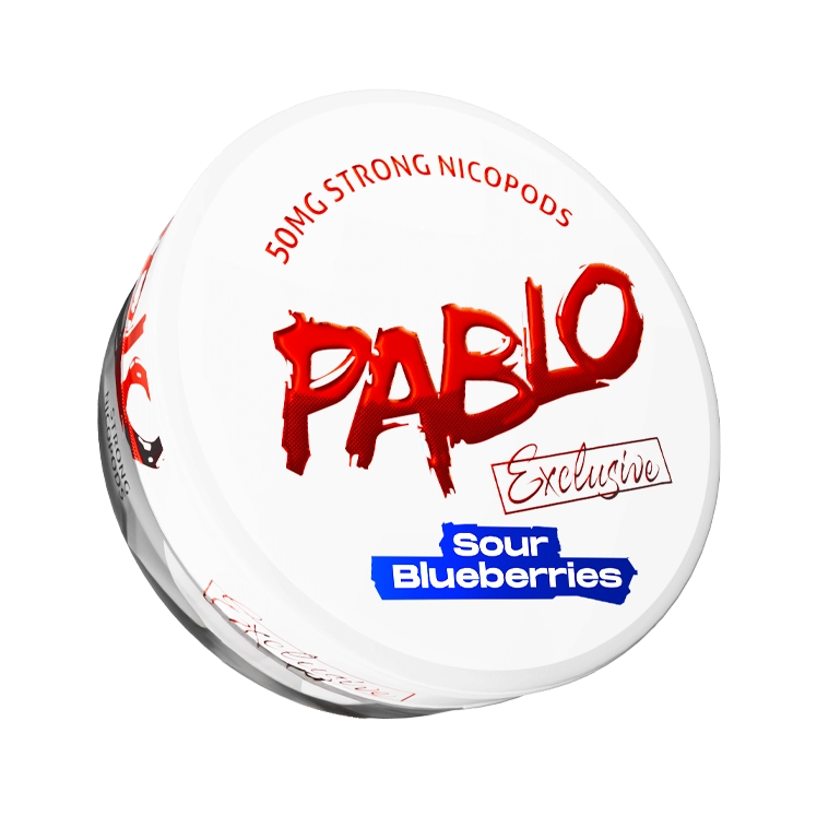 Pablo Exclusive Sour Blueberries 30mg