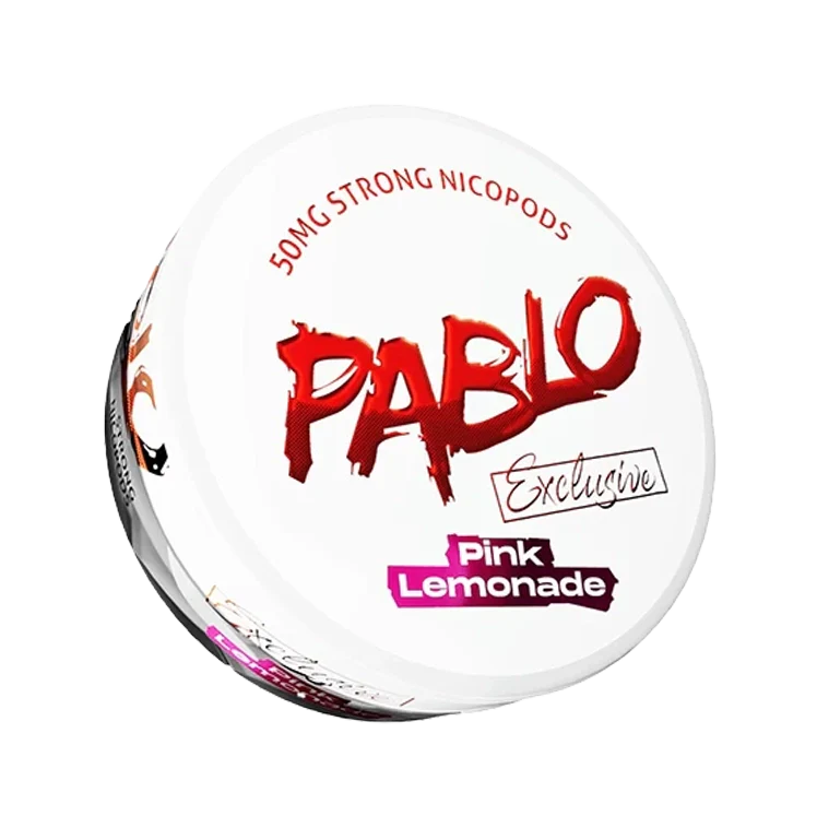 Exclusive Pink Lemonade nicotine pouch by Pablo snus