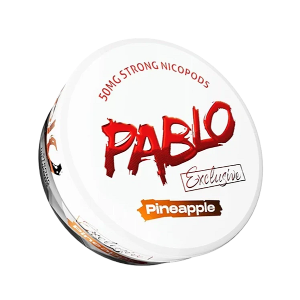 Exclusive Pineapple nicotine pouch by Pablo snus