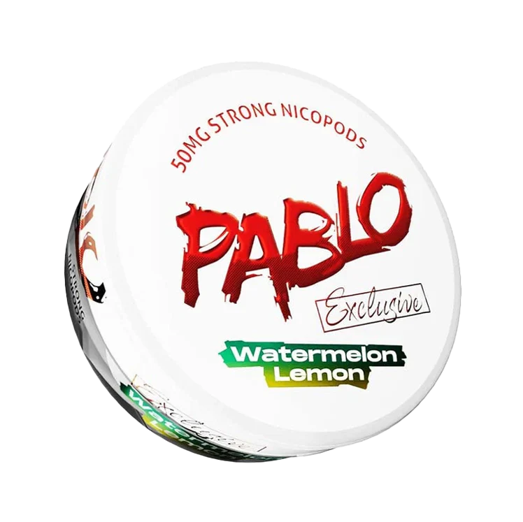 Exclusive Watermelon Lemon nicotine pouch by Pablo snus