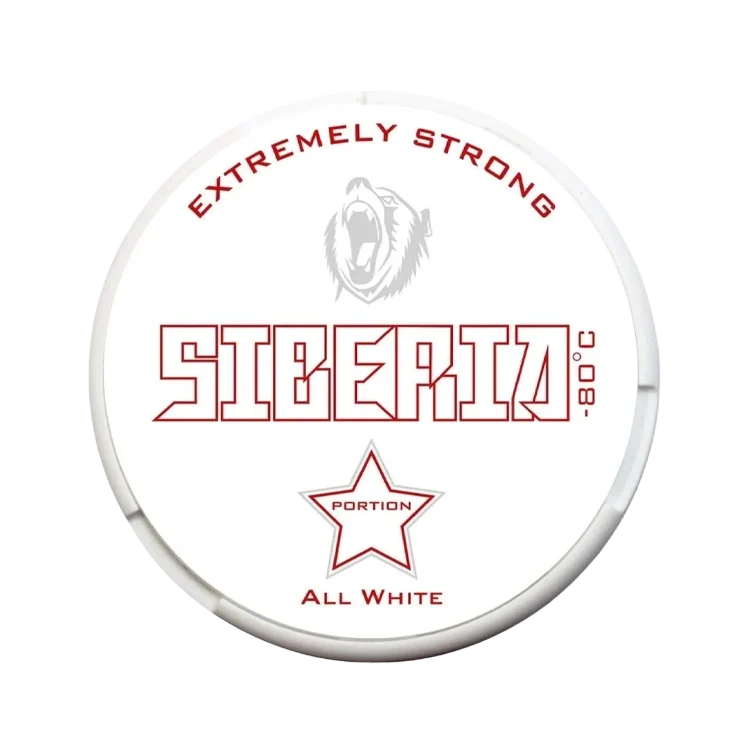 All White Original nicotine pouch by Siberia snus