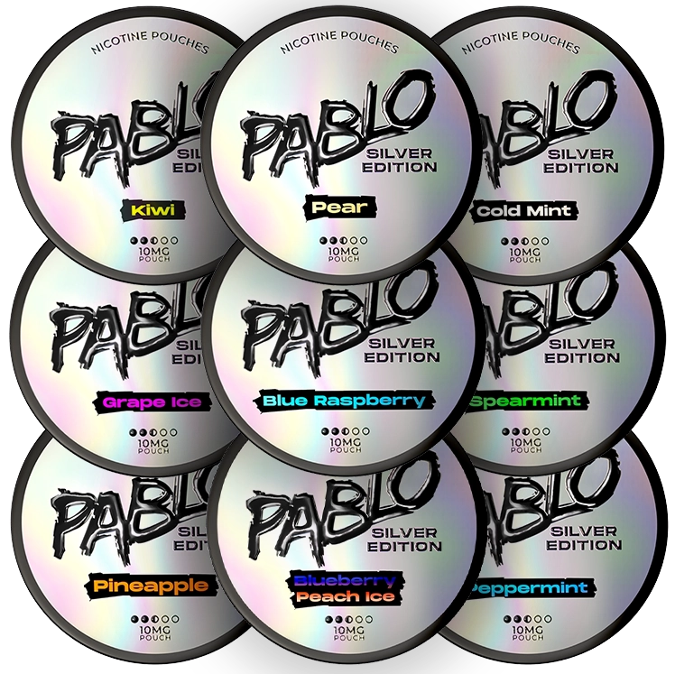 Pablo Silver Bundle All Flavours