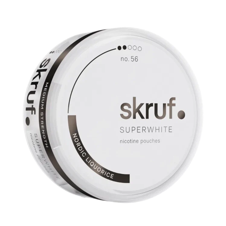 Nordic Liquorice S2 nicotine pouch by Skruf snus