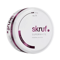 Purple Cassice S2 nicotine pouch by Skruf snus