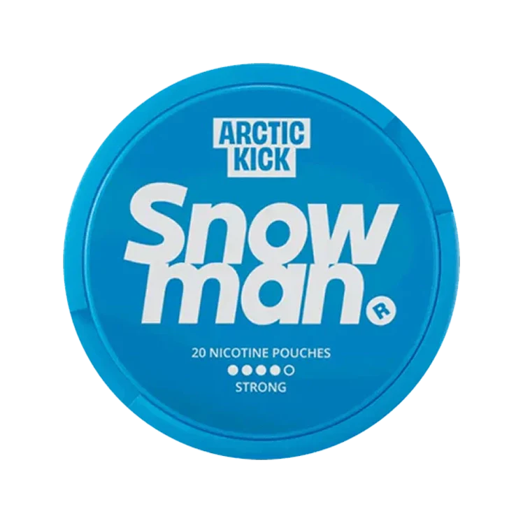 Arctic Kick nicotine pouch by Snowman snus