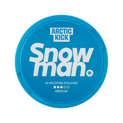 Arctic Kick nicotine pouch by Snowman snus