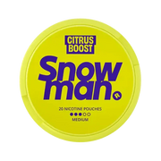 Citrus Boost nicotine pouch by Snowman snus