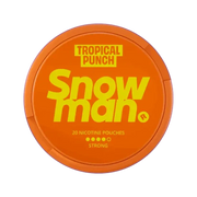 Tropical Punch nicotine pouch by Snowman snus