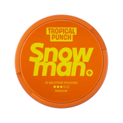 Tropical Punch nicotine pouch by Snowman snus
