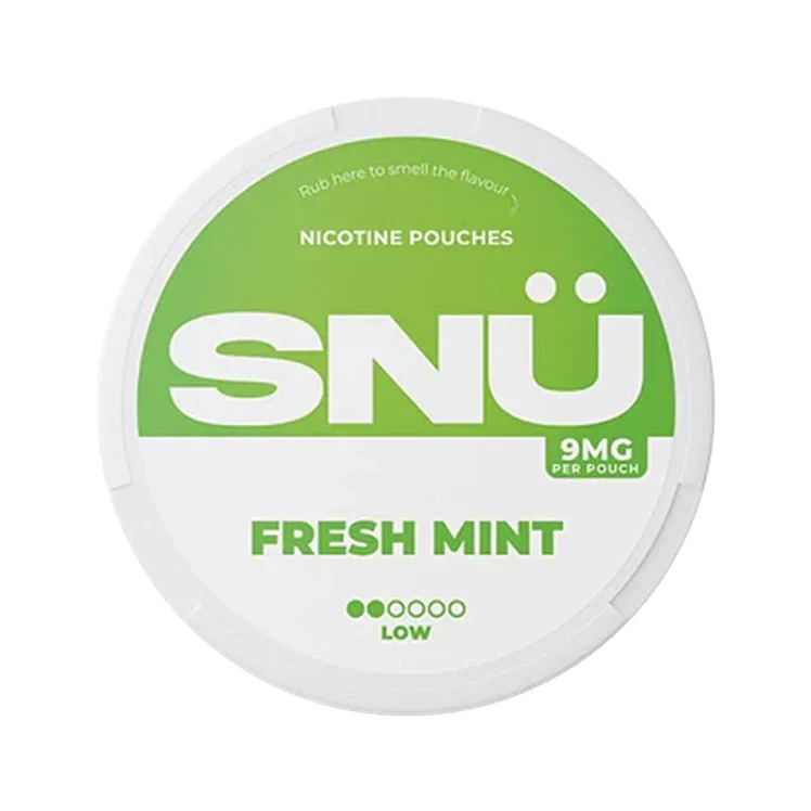 Fresh Mint nicotine pouch by SNU snus