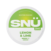Lemon & Lime nicotine pouch by SNU snus