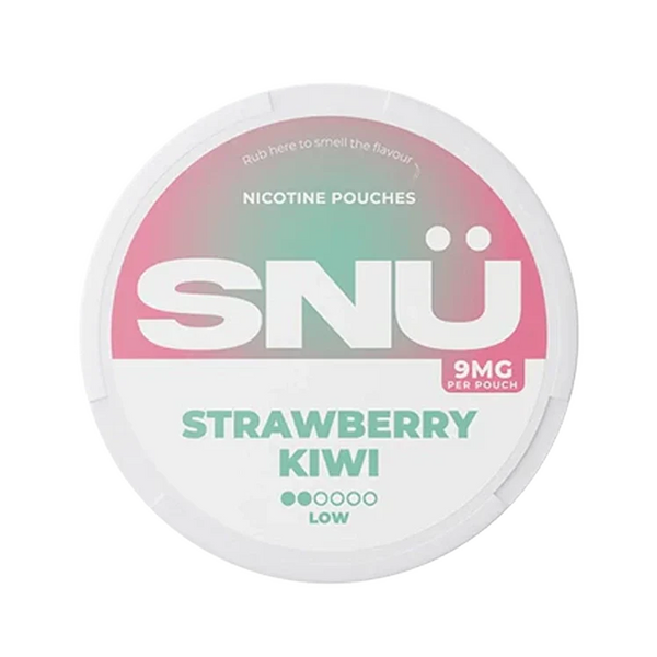 Strawberry Kiwi nicotine pouch by SNU snus
