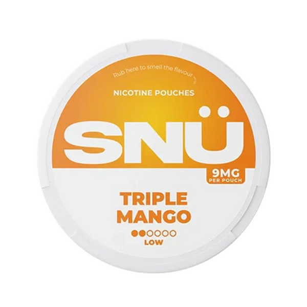 Triple Mango nicotine pouch by SNU snus