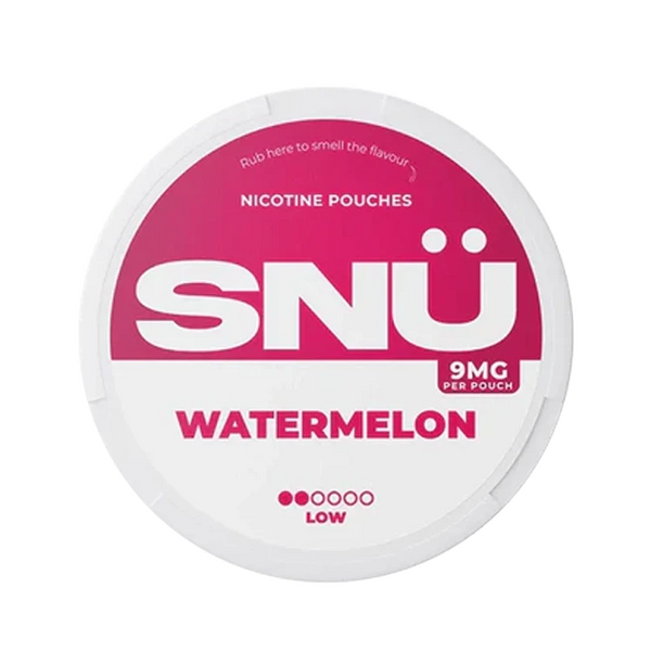 Watermelon nicotine pouch by SNU snus