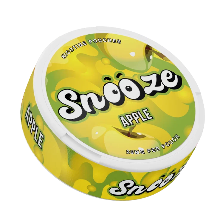 Apple nicotine pouch by SNOOZE snus