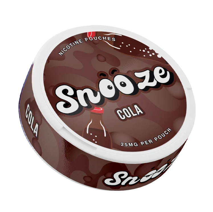 Cola nicotine pouch by SNOOZE snus
