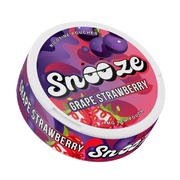 Grape Strawberry nicotine pouch by SNOOZE snus
