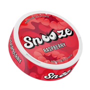 Raspberry nicotine pouch by SNOOZE snus
