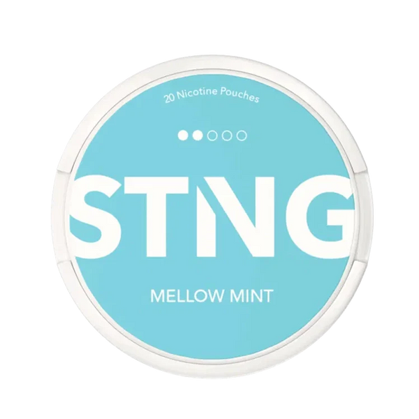 Mellow Mint nicotine pouch by STNG snus