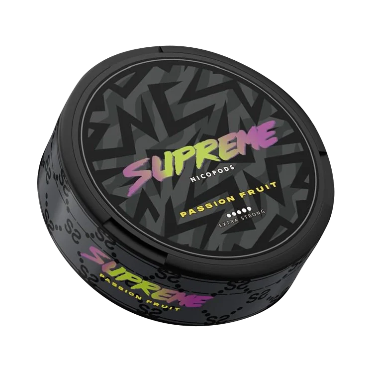 Passion Fruit nicotine pouch by Supreme snus