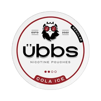 Cola Ice nicotine pouch by Ubbs snus