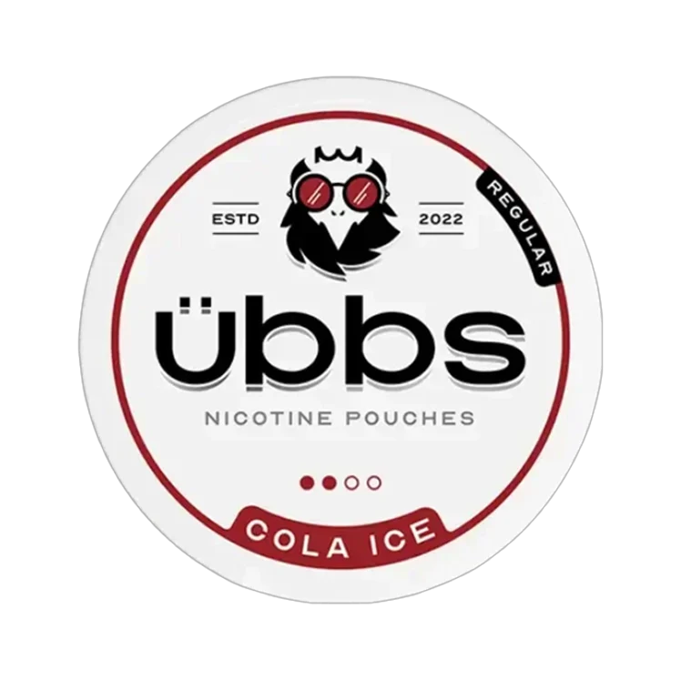 Cola Ice nicotine pouch by Ubbs snus