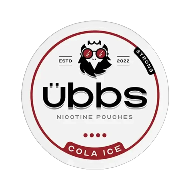 Cola Ice nicotine pouch by Ubbs snus