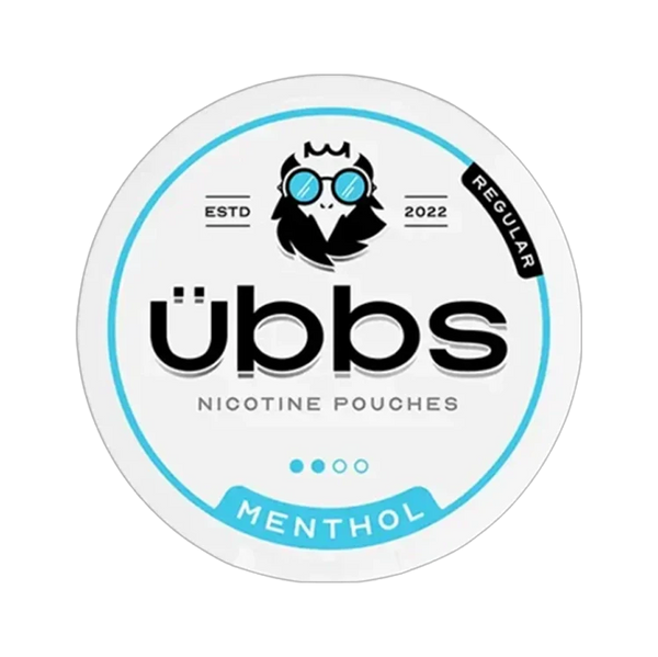 Menthol nicotine pouch by Ubbs snus