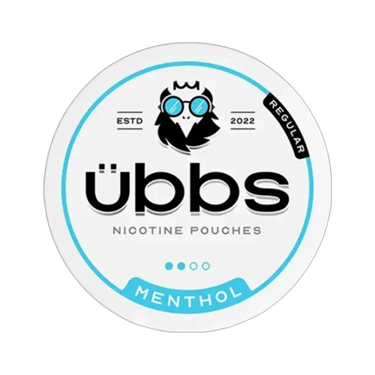 Menthol nicotine pouch by Ubbs snus
