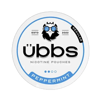 Peppermint nicotine pouch by Ubbs snus