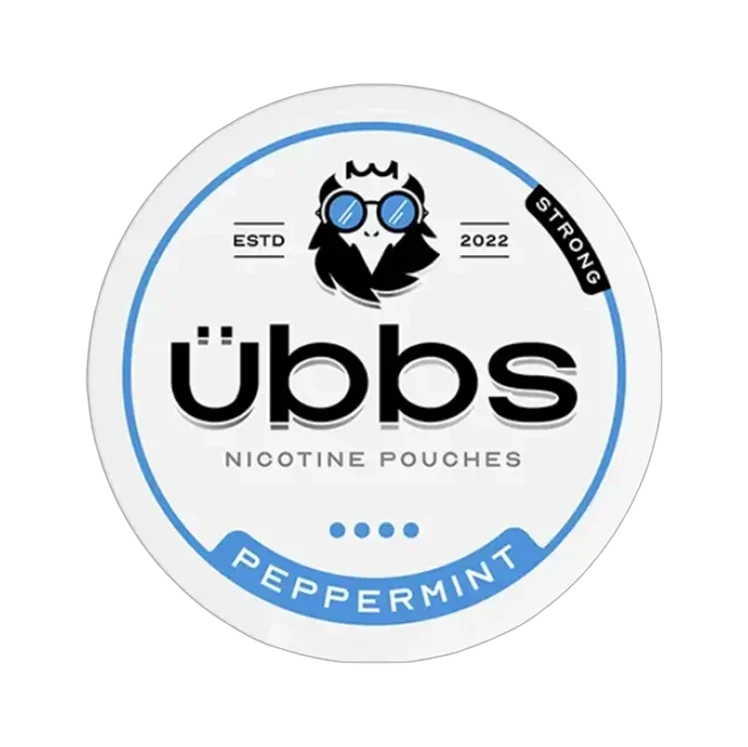 Peppermint nicotine pouch by Ubbs snus