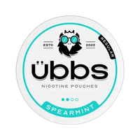 Spearmint nicotine pouch by Ubbs snus