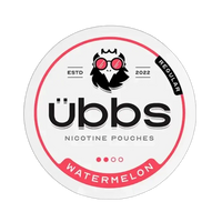 Watermelon nicotine pouch by Ubbs snus