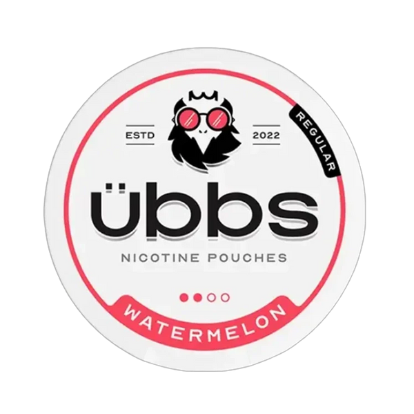 Watermelon nicotine pouch by Ubbs snus