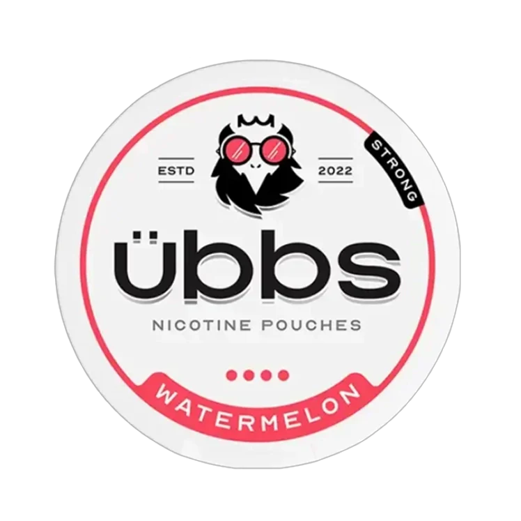Watermelon nicotine pouch by Ubbs snus